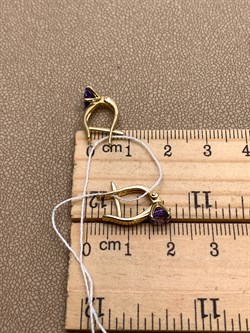 *Серьги Танзанит цв Лимонное арт. 2990271-168 (вес 2,62 г) - фото 344505 *Серьги Танзанит цв Лимонное арт. 2990271-168 (вес 2,62 г) - фото 344505