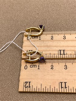 *Серьги Танзанит цв Лимонное арт. 2990271-168 (вес 2,62 г) - фото 344506 *Серьги Танзанит цв Лимонное арт. 2990271-168 (вес 2,62 г) - фото 344506