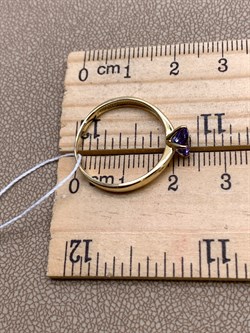 *Кольцо р.18 Танзанит цв Лимонное арт. 1990271-167 (вес 1,65 г) - фото 344517 *Кольцо р.18 Танзанит цв Лимонное арт. 1990271-167 (вес 1,65 г) - фото 344517