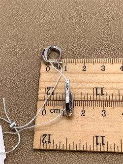 *Серьги Танзанит цв Белое арт. 20990272-225 (вес 2,8 г) - фото 344666