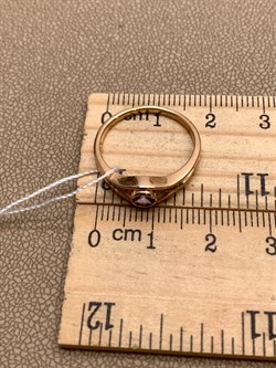 *Кольцо р.17,5 Танзанит цв Красное арт. 10991407-618 (вес 2,1 г) - фото 344730