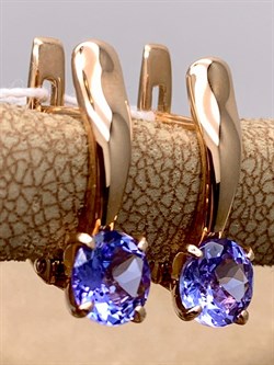 *Серьги Танзанит цв Красное арт. 2990271-439 (вес 2,58 г) - фото 344805 *Серьги Танзанит цв Красное арт. 2990271-439 (вес 2,58 г) - фото 344805