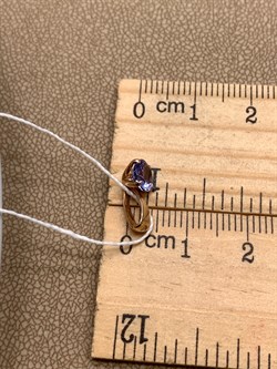 *Подвеска Танзанит Африка цв Красное арт. 3990271-331 вес 0,59 г - фото 344819 *Подвеска Танзанит Африка цв Красное арт. 3990271-331 вес 0,59 г - фото 344819