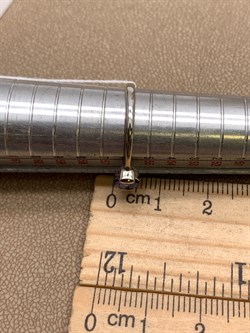 *Кольцо р.18 Танзанит цв Белое арт. 10990736-851 (вес 1,61 г) - фото 344865