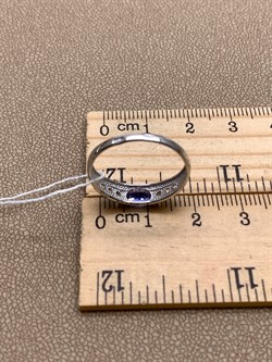 *Кольцо р.18 Танзанит цв Белое арт. 1990815-829 вес 1,95 г - фото 344936 *Кольцо р.18 Танзанит цв Белое арт. 1990815-829 вес 1,95 г - фото 344936