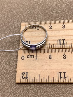 *Кольцо р.18,5 Танзанит цв Белое арт. 1990815-827 вес 1,97 г - фото 344961 *Кольцо р.18,5 Танзанит цв Белое арт. 1990815-827 вес 1,97 г - фото 344961