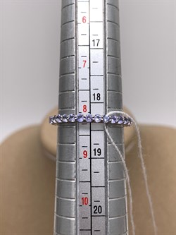 *Кольцо р.18,5 ТАНЗАНИТ АФРИКА цв Белое арт. 1640961315-185-053 (вес около 2,36 г) - фото 345048 *Кольцо р.18,5 ТАНЗАНИТ АФРИКА цв Белое арт. 1640961315-185-053 (вес около 2,36 г) - фото 345048