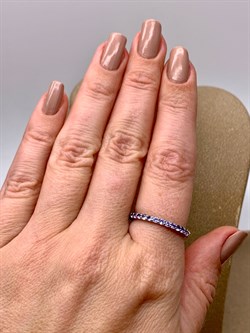 *Кольцо р.18,5 ТАНЗАНИТ АФРИКА цв Белое арт. 1640961315-185-053 (вес около 2,36 г) - фото 345052 *Кольцо р.18,5 ТАНЗАНИТ АФРИКА цв Белое арт. 1640961315-185-053 (вес около 2,36 г) - фото 345052