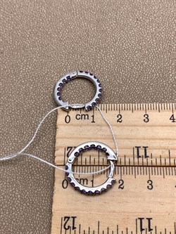 *Серьги Конго Танзанит цв Белое арт. 2640961315-152 вес 4,23 г - фото 345076 *Серьги Конго Танзанит цв Белое арт. 2640961315-152 вес 4,23 г - фото 345076