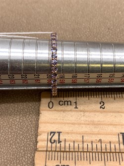 *Кольцо р.19 ТАНЗАНИТ АФРИКА цв Красное арт. 1100961315-190-858 (вес около 2,51 г) - фото 345122