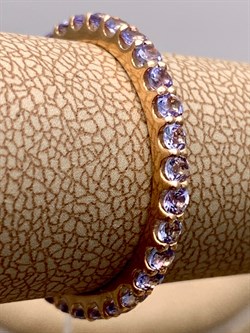 *Кольцо р.19 ТАНЗАНИТ АФРИКА цв Красное арт. 1100961315-190-858 (вес около 2,51 г) - фото 345125