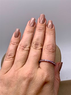 *Кольцо р.19 ТАНЗАНИТ АФРИКА цв Красное арт. 1100961315-190-858 (вес около 2,51 г) - фото 345127