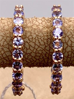 *Серьги Конго ТАНЗАНИТ АФРИКА цв Красное арт. 2100961315-810 (вес около 4,12 г) - фото 345162 *Серьги Конго ТАНЗАНИТ АФРИКА цв Красное арт. 2100961315-810 (вес около 4,12 г) - фото 345162