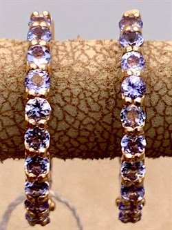 *Серьги Конго ТАНЗАНИТ АФРИКА цв Красное арт. 2100961315-810 (вес около 4,12 г) - фото 345163 *Серьги Конго ТАНЗАНИТ АФРИКА цв Красное арт. 2100961315-810 (вес около 4,12 г) - фото 345163