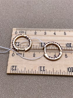 *Серьги Конго ТАНЗАНИТ АФРИКА цв Красное арт. 2100961315-810 (вес около 4,12 г) - фото 345166 *Серьги Конго ТАНЗАНИТ АФРИКА цв Красное арт. 2100961315-810 (вес около 4,12 г) - фото 345166