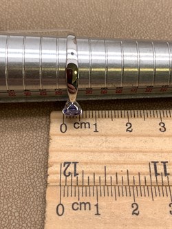 *Кольцо р.19,5 Танзанит цв Белое арт 1-107-254-31-859 (вес 1,99 г) - фото 345272 *Кольцо р.19,5 Танзанит цв Белое арт 1-107-254-31-859 (вес 1,99 г) - фото 345272