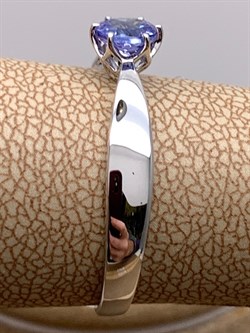 *Кольцо р.19,5 Танзанит цв Белое арт 1-107-254-31-859 (вес 1,99 г) - фото 345275 *Кольцо р.19,5 Танзанит цв Белое арт 1-107-254-31-859 (вес 1,99 г) - фото 345275