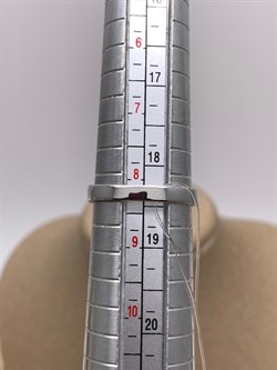 *Кольцо р.18,5 Танзанит цв Белое арт 1-107-254-31-459 (вес 1,94 г) - фото 345283