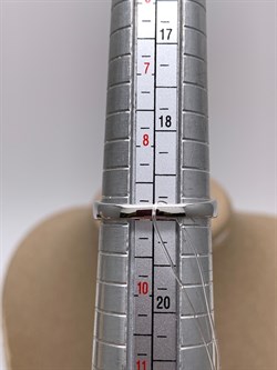 *Кольцо р.19 Танзанит цв Белое арт 1-107-254-31-276 (вес 2,14 г) - фото 345293