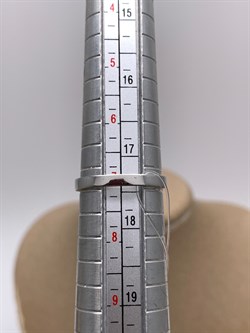 *Кольцо р.17,5 Танзанит цв Белое арт 1-107-360-31-202 (вес 1,47 г) - фото 345377