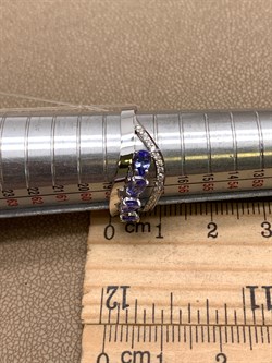 *Кольцо р.18,5 Танзанит цв Белое арт. 1-107-349-31-258 (вес 2,59 г) - фото 345485 *Кольцо р.18,5 Танзанит цв Белое арт. 1-107-349-31-258 (вес 2,59 г) - фото 345485