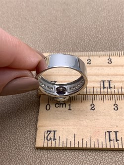 *Кольцо р.18,5 Танзанит цв Белое арт. 1-107-428-31-460 (вес 5,77 г) - фото 345531 *Кольцо р.18,5 Танзанит цв Белое арт. 1-107-428-31-460 (вес 5,77 г) - фото 345531