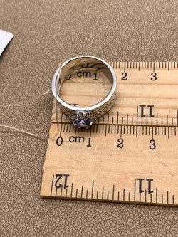 *Кольцо р.18,5 Танзанит цв Белое арт. 1-107-428-31-460 (вес 5,77 г) - фото 345532 *Кольцо р.18,5 Танзанит цв Белое арт. 1-107-428-31-460 (вес 5,77 г) - фото 345532