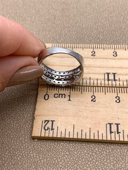 *Кольцо р.17 Танзанит цв Белое арт 1-208346-00-31-972 (вес 2,62 г) - фото 345580