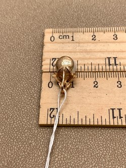 *Кулон д.9-9,5 Белый Жемчуг цв Красное арт. 3.0240.0.b-155 Вес 2,22 г - фото 345698 *Кулон д.9-9,5 Белый Жемчуг цв Красное арт. 3.0240.0.b-155 Вес 2,22 г - фото 345698