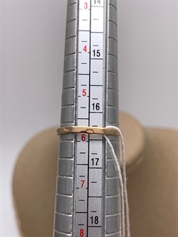 *Кольцо р.16,5 Белый Жемчуг д.9-9,5 цв Красное арт. 1.0242.0.b-568 Вес 3,5 г - фото 345702