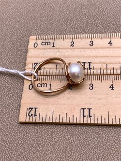 *Кольцо р.17 Белый Жемчуг д.9,5-10 цв Красное арт. 1.0423.0.b-944 Вес 3,28 г - фото 345903 *Кольцо р.17 Белый Жемчуг д.9,5-10 цв Красное арт. 1.0423.0.b-944 Вес 3,28 г - фото 345903