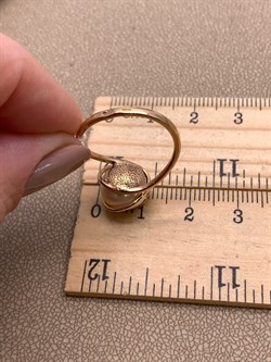 *Кольцо р.17,5 Розовый Жемчуг д.10-10,5 цв Красное арт. 1.0423.0.b-421 Вес 3,61 г - фото 345911 *Кольцо р.17,5 Розовый Жемчуг д.10-10,5 цв Красное арт. 1.0423.0.b-421 Вес 3,61 г - фото 345911
