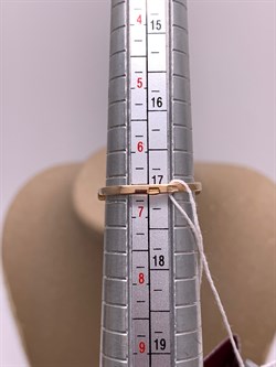 *Кольцо р.17 Белый Жемчуг д.9,5-10 цв Красное арт. 1.0446.0.b-605 Вес 3,55 г - фото 345916