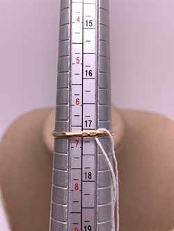 *Кольцо р.17 Белый Жемчуг д.10,5-11 цв Красное арт. 1.0176.0.b-196 Вес 3,78 г - фото 345926