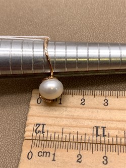 *Кольцо р.17 Белый Жемчуг д.10,5-11 цв Красное арт. 1.0425.0.b-050 Вес 3,32 г - фото 345948 *Кольцо р.17 Белый Жемчуг д.10,5-11 цв Красное арт. 1.0425.0.b-050 Вес 3,32 г - фото 345948