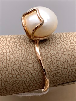 *Кольцо р.17 Белый Жемчуг д.10,5-11 цв Красное арт. 1.0425.0.b-050 Вес 3,32 г - фото 345951 *Кольцо р.17 Белый Жемчуг д.10,5-11 цв Красное арт. 1.0425.0.b-050 Вес 3,32 г - фото 345951