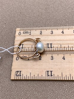 *Кольцо р.17 Белый Жемчуг д.9-9,5 цв Красное арт. 1.0245.0.b-353 Вес 3,08 г - фото 345966 *Кольцо р.17 Белый Жемчуг д.9-9,5 цв Красное арт. 1.0245.0.b-353 Вес 3,08 г - фото 345966