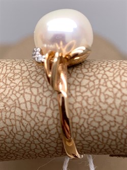 *Кольцо р.16 Белый Жемчуг д.9-9,5 цв Красное арт. 1.0245.0.b-818 Вес 3,13 г - фото 345982 *Кольцо р.16 Белый Жемчуг д.9-9,5 цв Красное арт. 1.0245.0.b-818 Вес 3,13 г - фото 345982