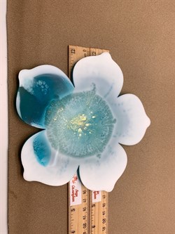 Поднос цветок р.14,8-10,5 Лазурный арт 062317 вес 107,62 гр - фото 346120 Поднос цветок р.14,8-10,5 Лазурный арт 062317 вес 107,62 гр - фото 346120