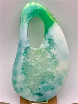 Палитра визажиста р.17*9 см Зеленый арт 063817 вес 97,35 гр - фото 346152