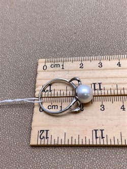 *Кольцо р.18 Белый Жемчуг д.9-9,5 цв Белое арт. 1.0248.0.b-238 Вес 2,94 г - фото 346213 *Кольцо р.18 Белый Жемчуг д.9-9,5 цв Белое арт. 1.0248.0.b-238 Вес 2,94 г - фото 346213