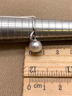 *Кольцо р.17 Белый Жемчуг д.9-9,5 цв Белое арт. 1.0248.0.b-252 Вес 2,95 г - фото 346235 *Кольцо р.17 Белый Жемчуг д.9-9,5 цв Белое арт. 1.0248.0.b-252 Вес 2,95 г - фото 346235