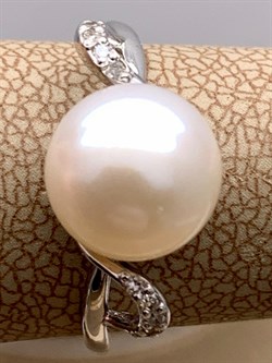 *Кольцо р.17 Белый Жемчуг д.9-9,5 цв Белое арт. 1.0248.0.b-252 Вес 2,95 г - фото 346237 *Кольцо р.17 Белый Жемчуг д.9-9,5 цв Белое арт. 1.0248.0.b-252 Вес 2,95 г - фото 346237