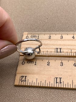 *Кольцо р.17 Белый Жемчуг д.9-9,5 цв Белое арт. 1.0248.0.b-252 Вес 2,95 г - фото 346241 *Кольцо р.17 Белый Жемчуг д.9-9,5 цв Белое арт. 1.0248.0.b-252 Вес 2,95 г - фото 346241