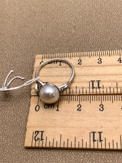 *Кольцо р.17 Белый Жемчуг д.9-9,5 цв Белое арт. 1.0248.0.b-252 Вес 2,95 г - фото 346242 *Кольцо р.17 Белый Жемчуг д.9-9,5 цв Белое арт. 1.0248.0.b-252 Вес 2,95 г - фото 346242