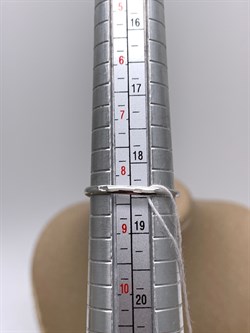 *Кольцо р.18,5 Белый Жемчуг д.9-9,5 цв Белое арт. 1.0243.0.b-942 Вес 2,9 г - фото 346253