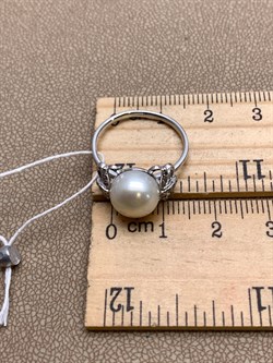 *Кольцо р.17 Белый Жемчуг д.9-9,5 цв Белое арт. 1.0246.0.b-757 Вес 3,23 г - фото 346269 *Кольцо р.17 Белый Жемчуг д.9-9,5 цв Белое арт. 1.0246.0.b-757 Вес 3,23 г - фото 346269