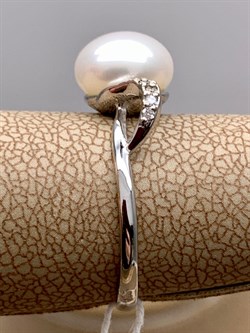 *Кольцо р.17 Белый Жемчуг д.9-9,5 цв Белое арт. 1.0248.0.b-523 Вес 2,71 г - фото 346285 *Кольцо р.17 Белый Жемчуг д.9-9,5 цв Белое арт. 1.0248.0.b-523 Вес 2,71 г - фото 346285