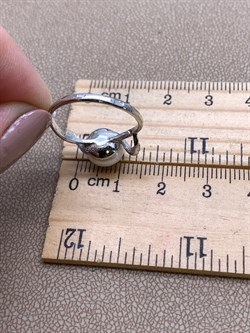 *Кольцо р.17 Белый Жемчуг д.9-9,5 цв Белое арт. 1.0248.0.b-523 Вес 2,71 г - фото 346288 *Кольцо р.17 Белый Жемчуг д.9-9,5 цв Белое арт. 1.0248.0.b-523 Вес 2,71 г - фото 346288