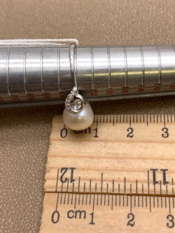 *Кольцо р.17 Белый Жемчуг д.9-9,5 цв Белое арт. 1.0243.0.b-509 Вес 2,97 г - фото 346292 *Кольцо р.17 Белый Жемчуг д.9-9,5 цв Белое арт. 1.0243.0.b-509 Вес 2,97 г - фото 346292